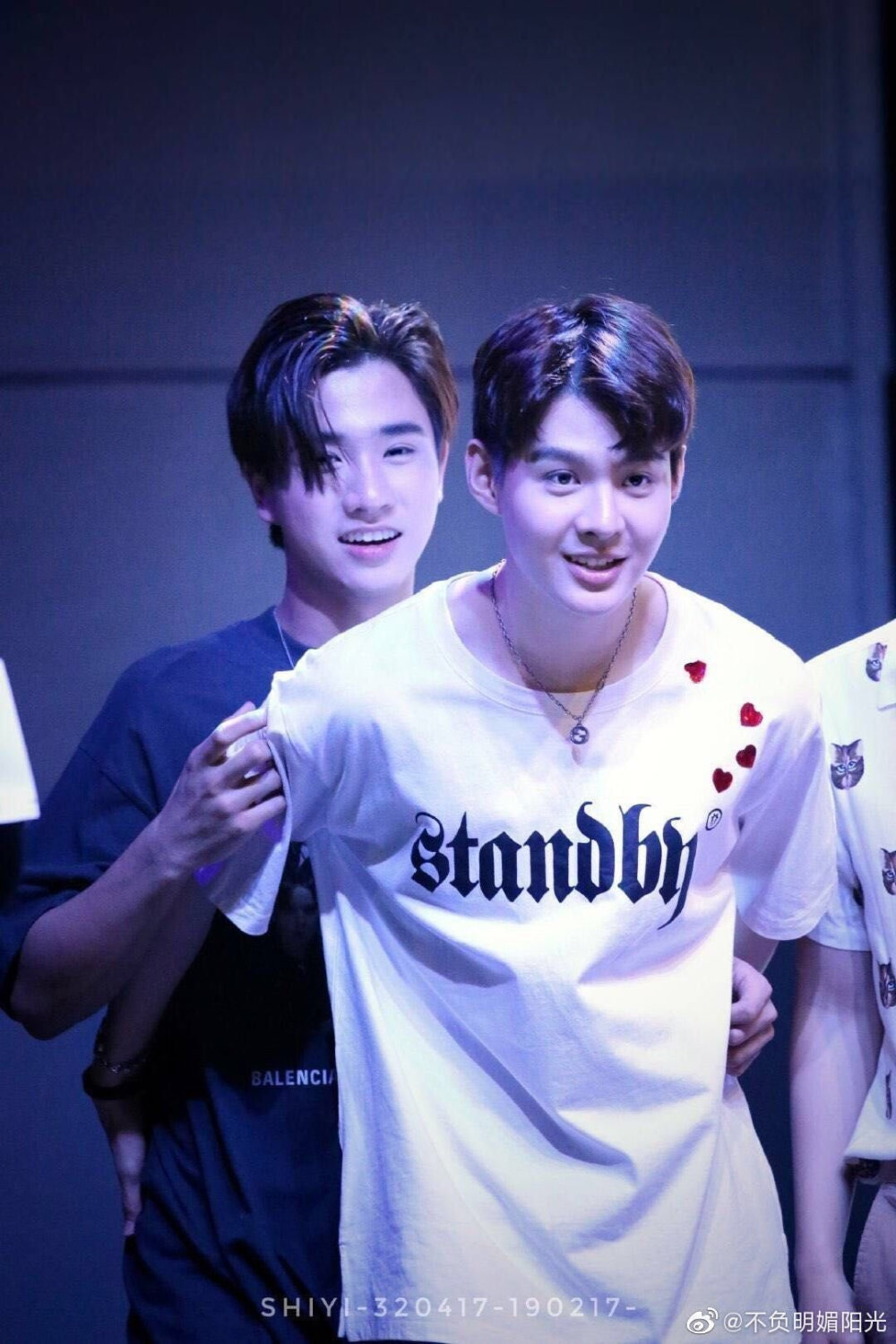 王俊勇黄明明perthsaint
遇见你们是故事的开始，走到底是余生的欢喜