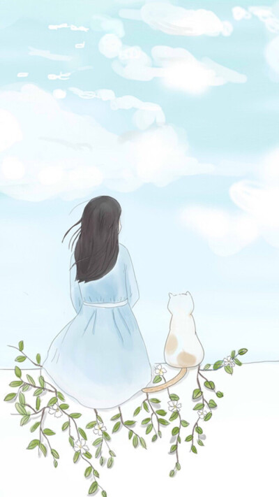 封面底图 唯美 青春