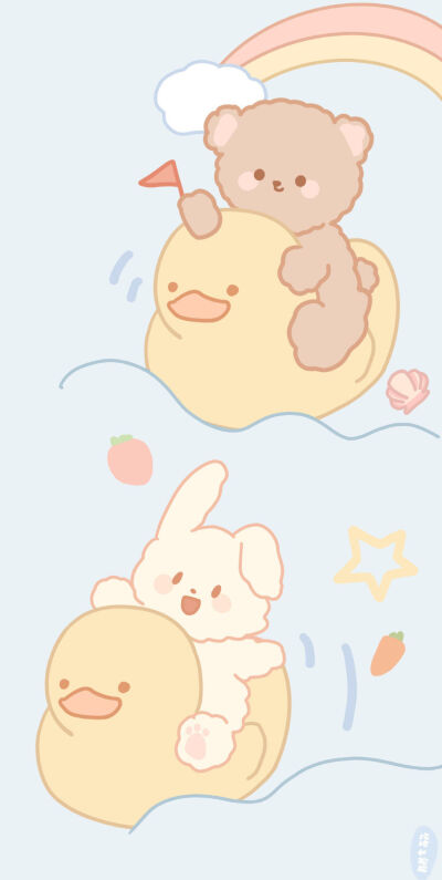 超可爱的壁纸 图源最右