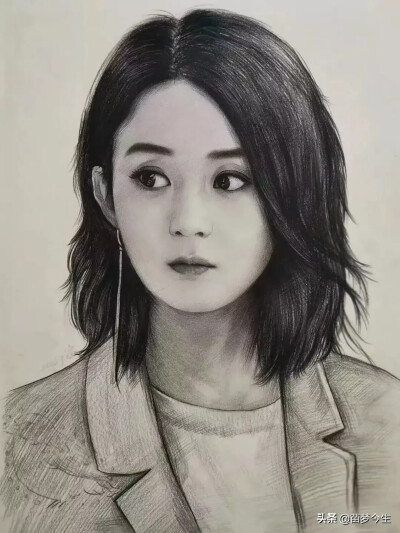 彩铅画