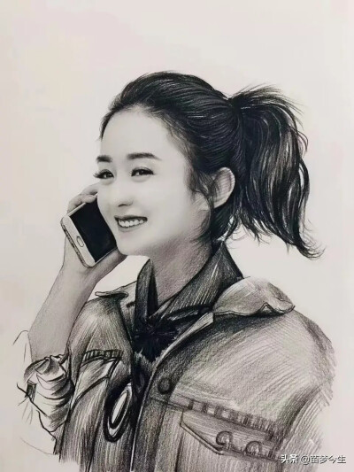 彩铅画