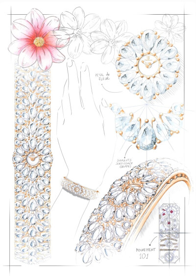 
Jaeger-LeCoultre 刚刚推出2枚高级珠宝腕表新作——「101 Bangle」和「101 Snowdrop」，延续修长的手镯表造型，洋溢着精致柔美的女性气息。这2枚新表铺镶总重约20ct的钻石，均搭载 Calibre 101 超微型机芯。