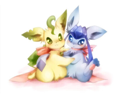 叶伊布和冰伊布