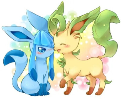 叶伊布和冰伊布