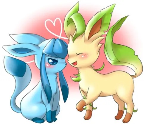 叶伊布和冰伊布