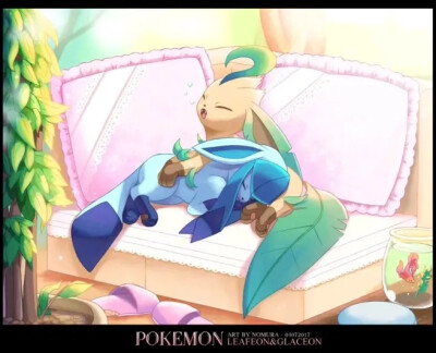 叶伊布和冰伊布