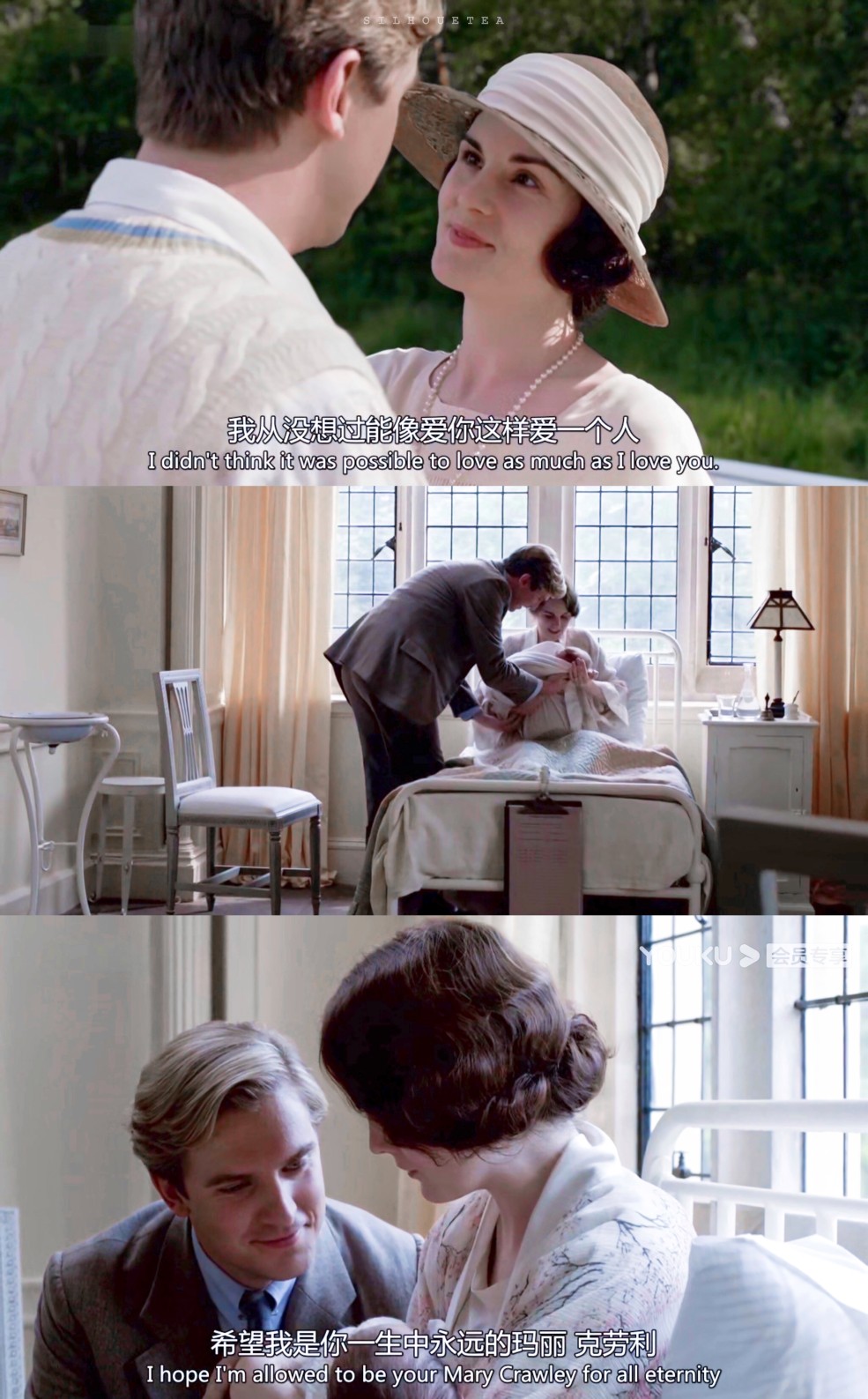 唐顿庄园 Downton Abbey
Mary & Matthew Crawley
[weibo@Silhouetea]