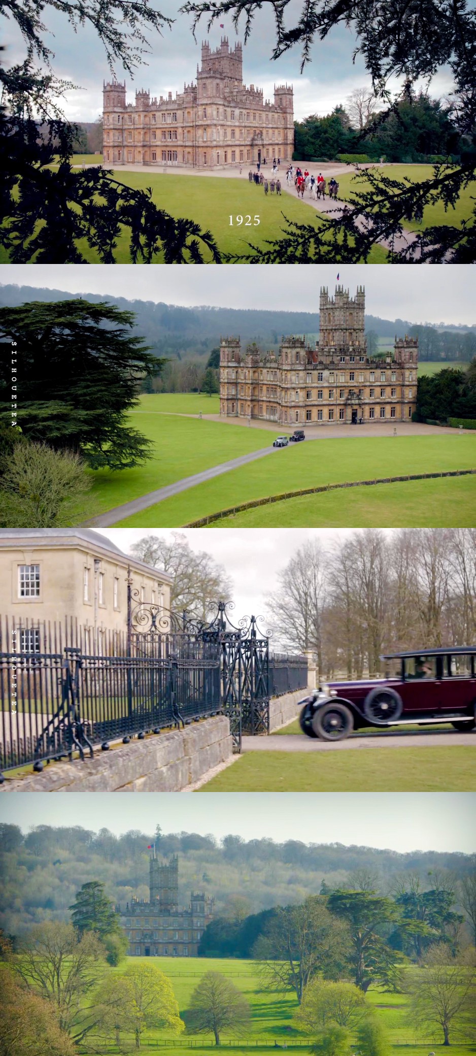 唐顿庄园 Downton Abbey
庄园 草坪 古树 老爷车
[weibo@Silhouetea]