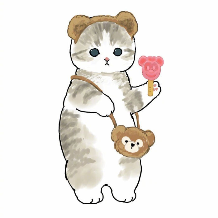 可爱猫猫插画团头 堆糖 美图壁纸兴趣社区