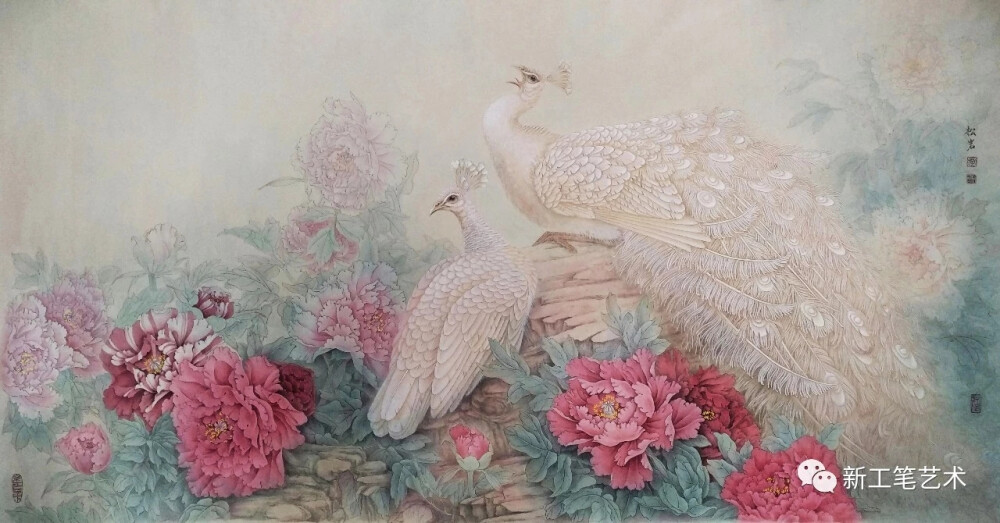 陈松岩老师工笔