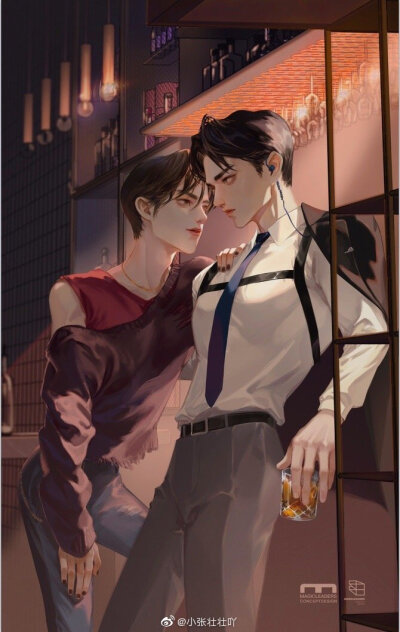 博君一肖 动漫图 同人绘画