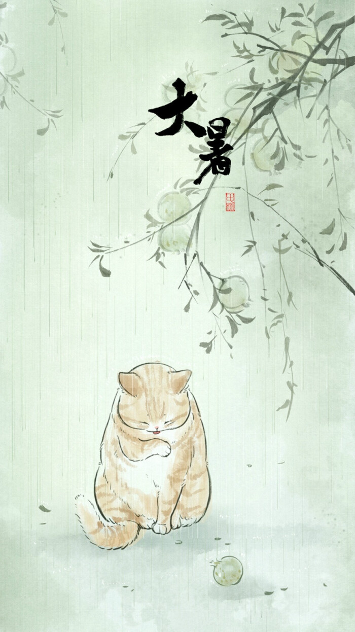 猫猫插画壁纸