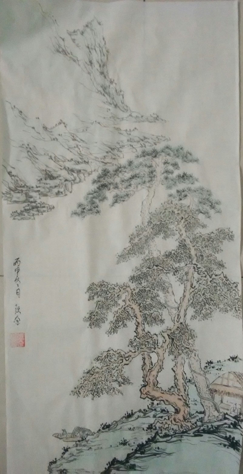 阿热的画
山水图 花鸟 人物 动物 工笔 写意 详细介绍请关注新浪微博@国画热 你我暮年，闲坐庭院，云卷云舒听雨声，星密星稀赏月影，花开花落忆江南，你话往时，我画往事。新浪微博同名@电影热 @西画热 求关注o ^_-