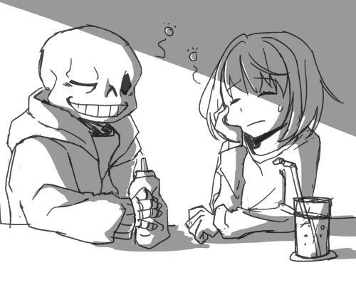 ［传说之下undertale］sans和frisk