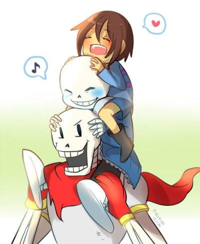 ［传说之下undertale］可爱的骨兄弟sans papyrus frisk