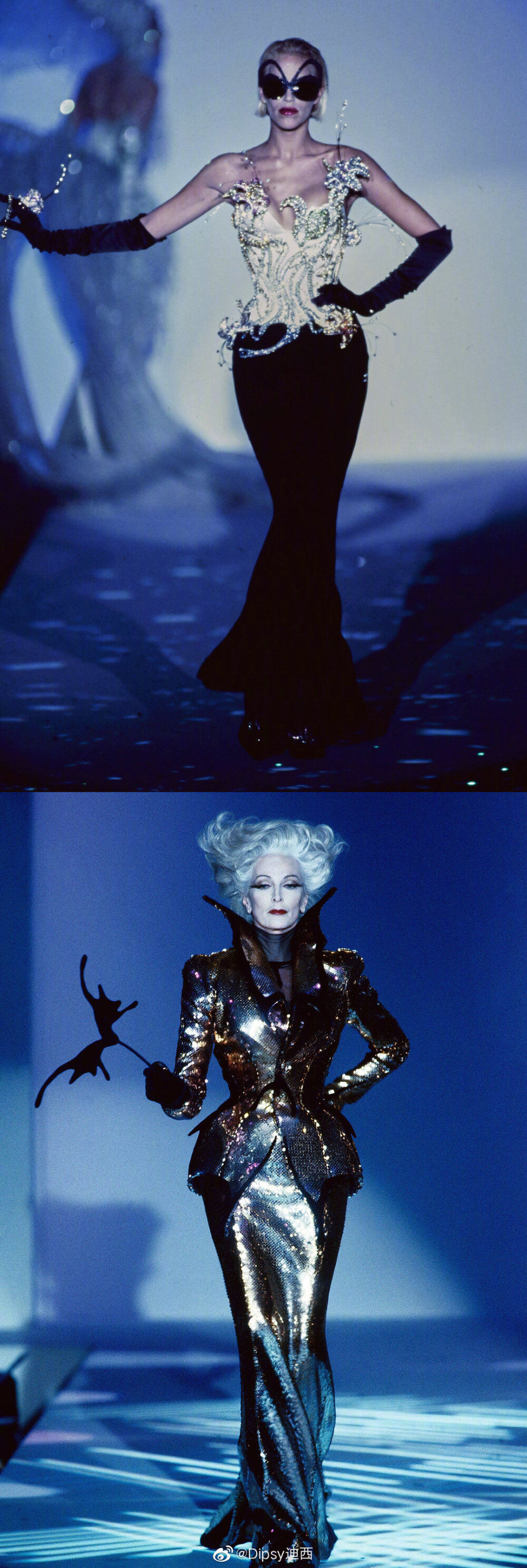 Thierry Mugler S/S 1997 Haute Couture
昆虫王国黑魔法