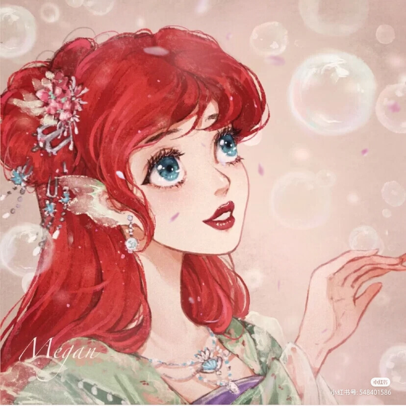 迪士尼公主之华服头像