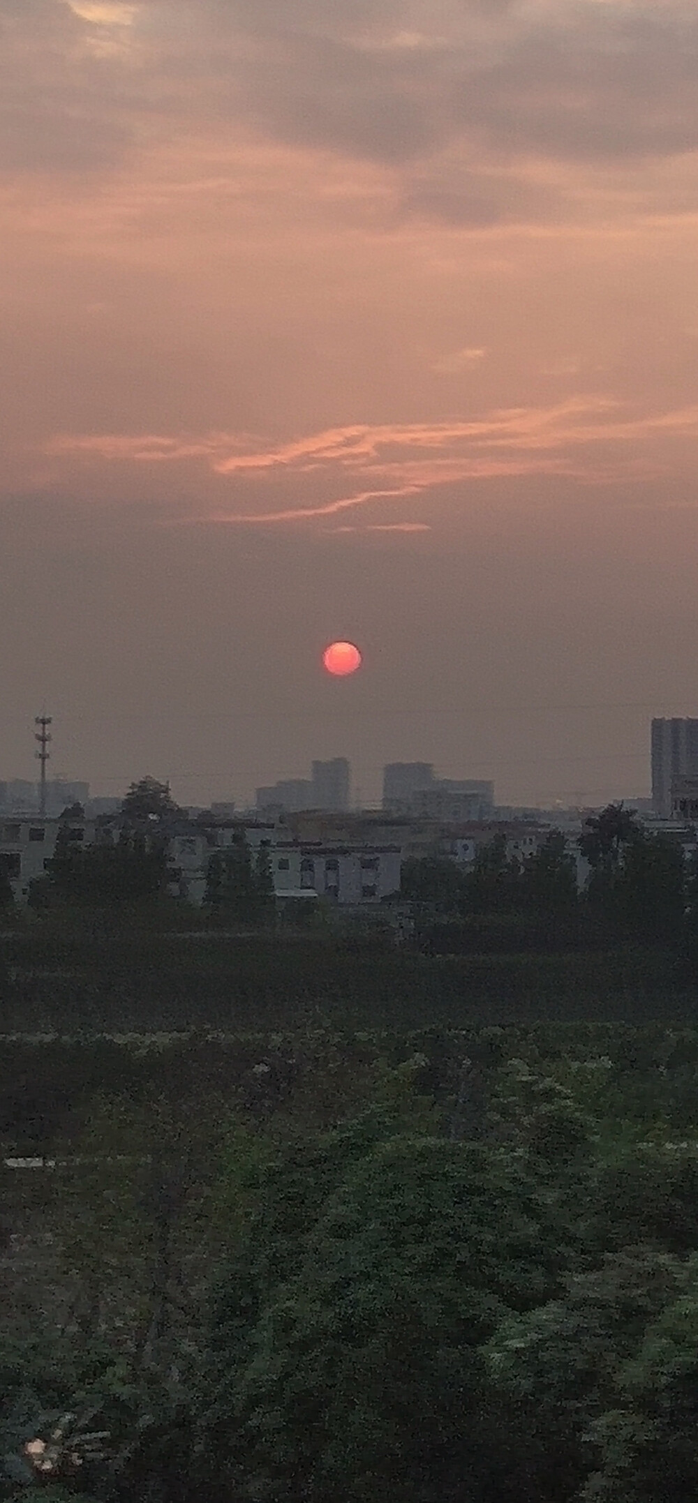 落日晚霞