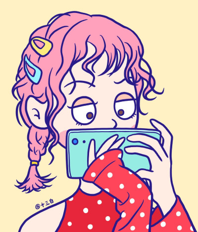 插画女生头像
画师:十三白