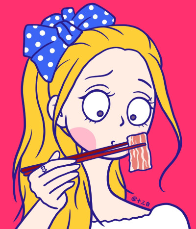 插画女生头像
画师:十三白