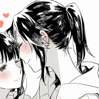 闺蜜头像 百合头像