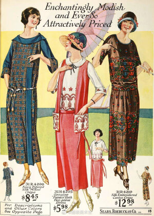 中世纪女子服装 服饰