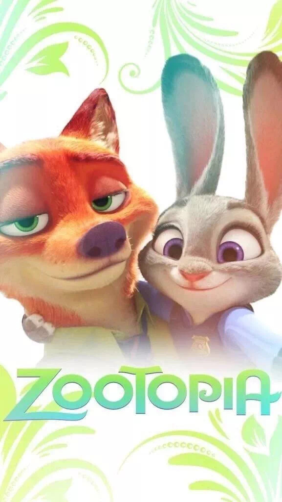 迪士尼壁纸 疯狂动物城 狐尼克 兔子朱迪 壁纸 堆糖 美图壁纸兴趣社区