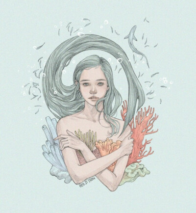 韩国画师yuugi83插画作品