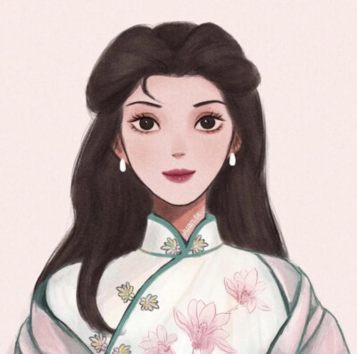 当公主穿上旗袍