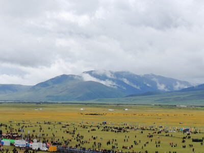 川西 理塘 天空之城 高山草甸 赛马节