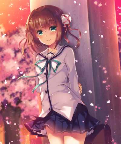 少女
作者未知，侵删致歉