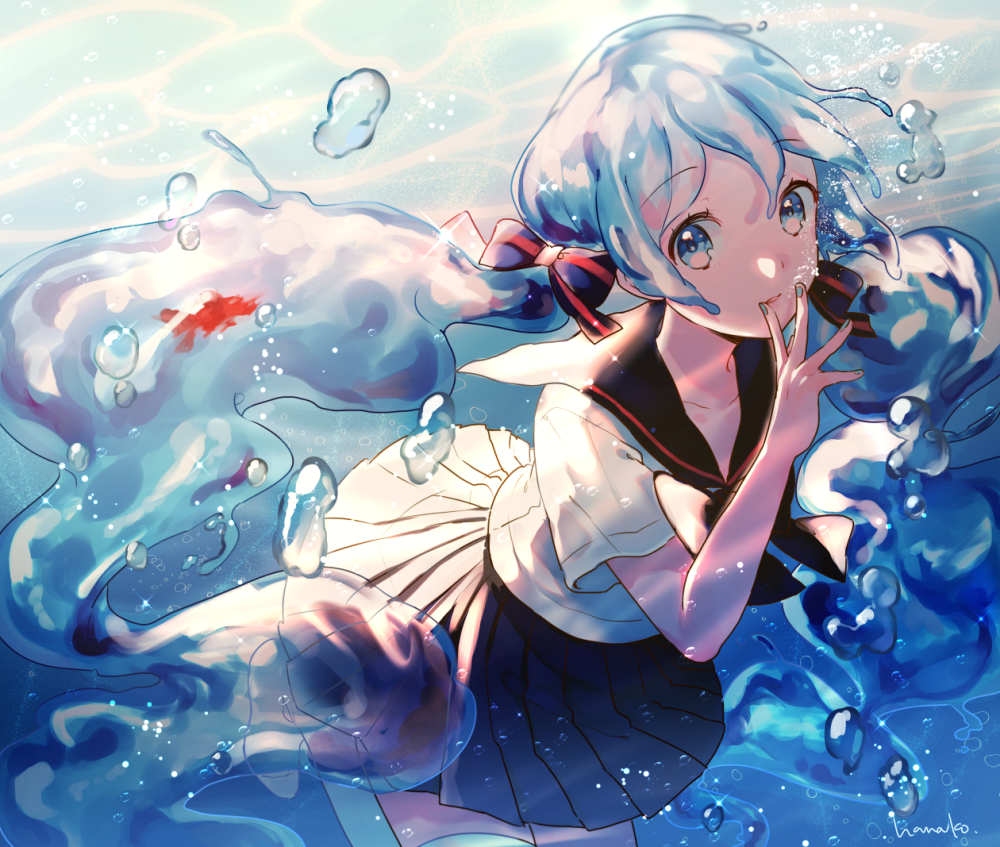 初音未来
p站画师：はなこ