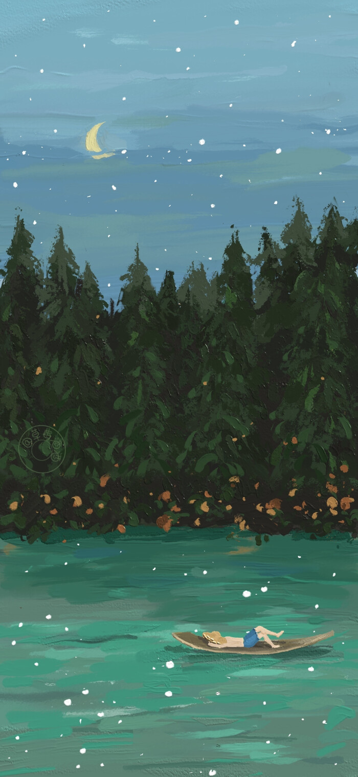 突然很爱油画壁纸，立体感杠杠的