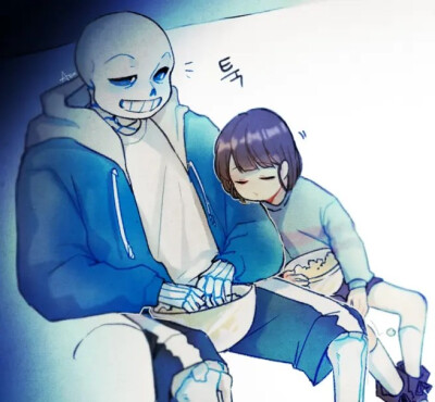 ［传说之下］sans和frisk