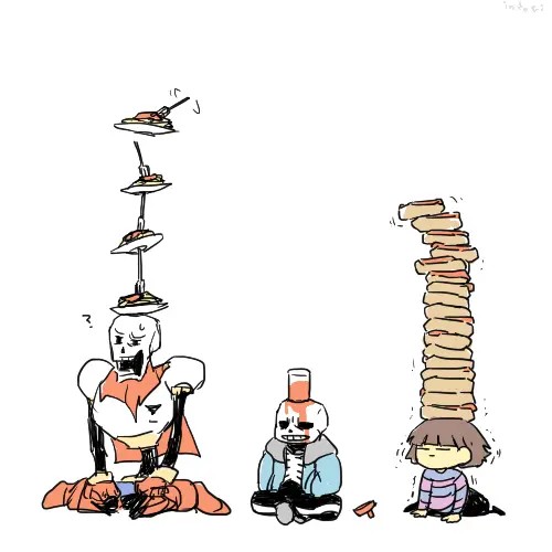 ［传说之下］sans papyrus frisk