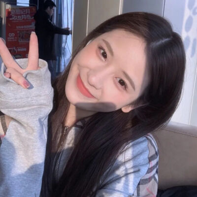 蓝色系统森系女生头像