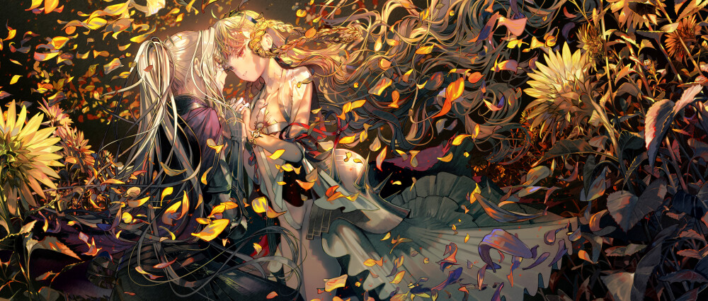 Starry Yellow 绘师：鵜飼沙樹 本作品pixiv id=76953810