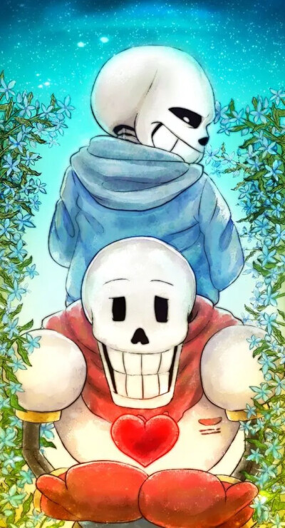 ［传说之下］骨兄弟sans和papyrus