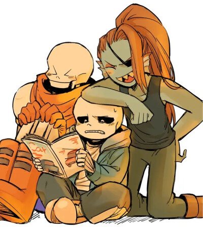 ［传说之下］papyrus sans undyne