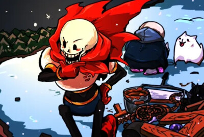 ［传说之下］骨兄弟sans和papyrus