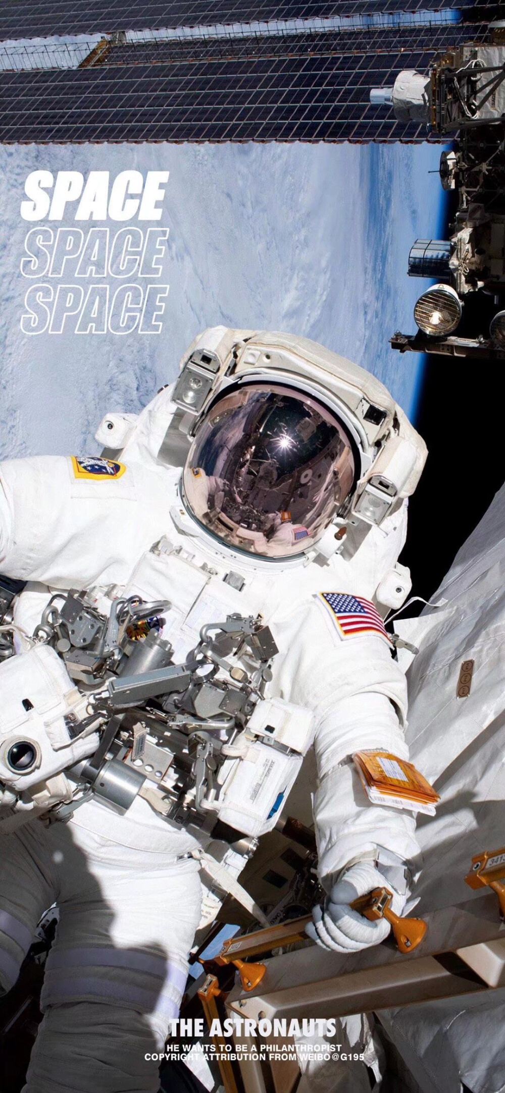 壁纸手机背景宇航员聊天背景ins潮图赞评论更多