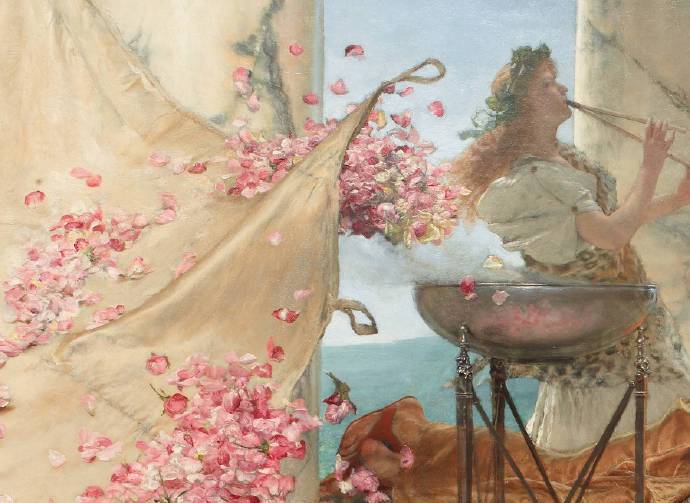 Sir Lawrence Alma-Tadema / 劳伦斯爵士·阿尔玛·塔德玛 [荷][英] (1836-1912)
1868，油画
拉斐尔前派 (Pre-Raphaelite)
美国 波士顿美术馆 (Museum of Fine Arts) ​