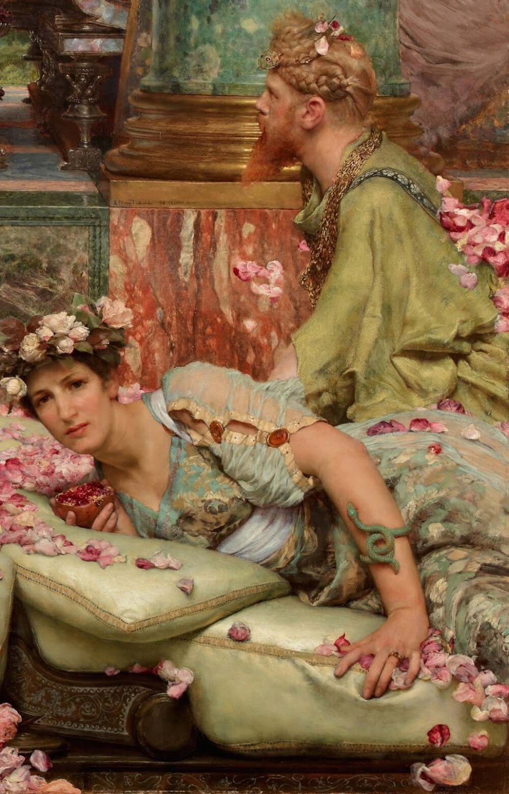 Sir Lawrence Alma-Tadema / 劳伦斯爵士·阿尔玛·塔德玛 [荷][英] (1836-1912)
1868，油画
拉斐尔前派 (Pre-Raphaelite)
美国 波士顿美术馆 (Museum of Fine Arts) ​