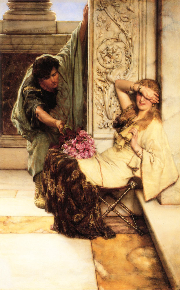 Sir Lawrence Alma-Tadema / 劳伦斯爵士·阿尔玛·塔德玛 [荷][英] (1836-1912)
1868，油画
拉斐尔前派 (Pre-Raphaelite)
美国 波士顿美术馆 (Museum of Fine Arts) ​