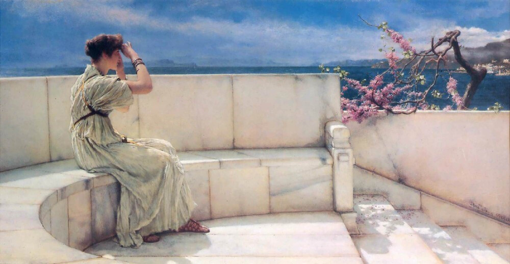 Sir Lawrence Alma-Tadema / 劳伦斯爵士·阿尔玛·塔德玛 [荷][英] (1836-1912)
1868，油画
拉斐尔前派 (Pre-Raphaelite)
美国 波士顿美术馆 (Museum of Fine Arts) ​