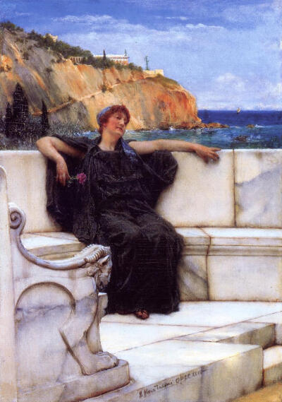 Sir Lawrence Alma-Tadema / 劳伦斯爵士·阿尔玛·塔德玛 [荷][英] (1836-1912)
1868，油画
拉斐尔前派 (Pre-Raphaelite)
美国 波士顿美术馆 (Museum of Fine Arts) ​