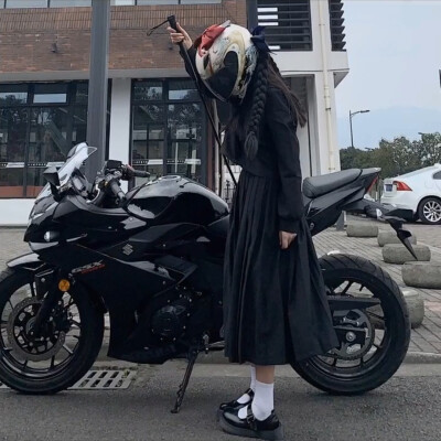 少女摩托车