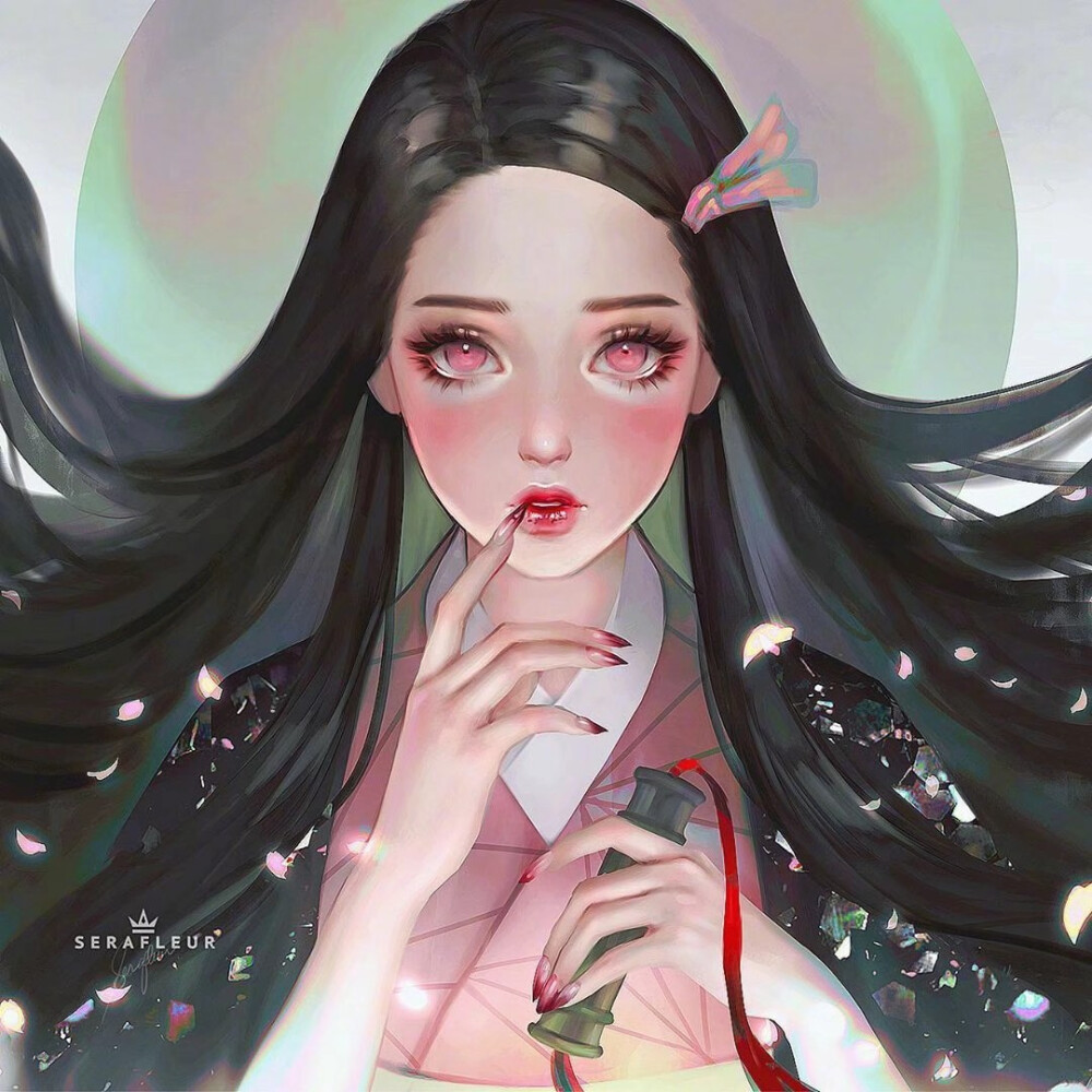 这个画风也太太太太美了吧
Artist:Serafleur
Ins:serafleur