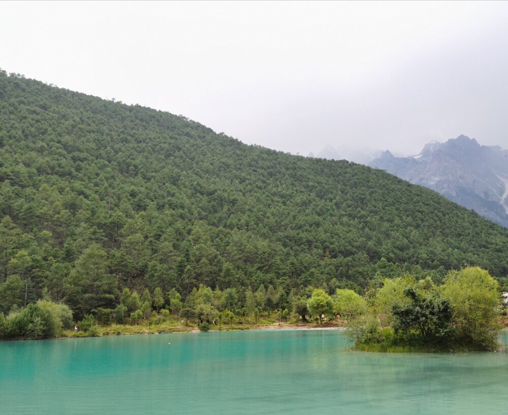 镜潭湖 QQ名片背景