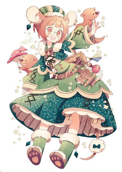 初来乍到，请多多关照哦！这是平常的手绘，希望大家喜欢！